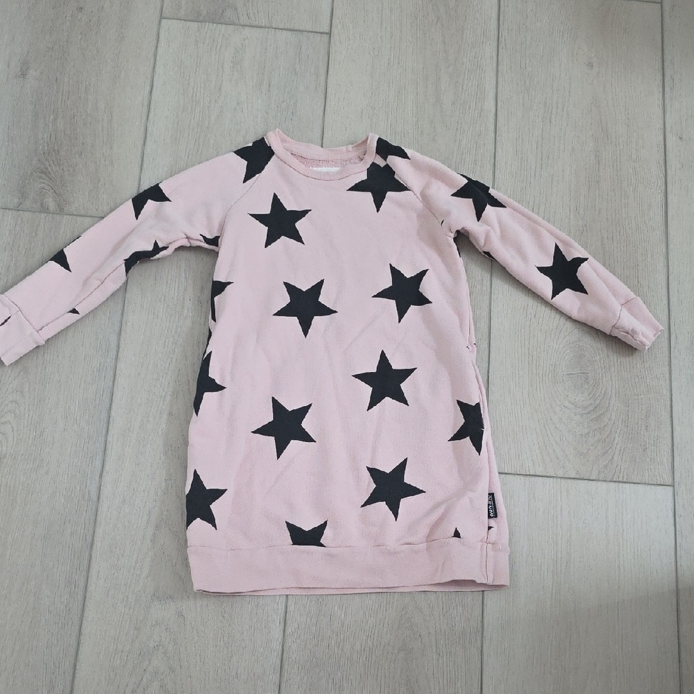 nununu Pink Star Kids Dress